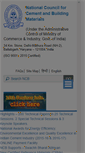 Mobile Screenshot of ncbindia.com